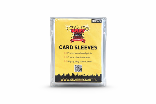 Card Sleeves 100szt. - Skarbiec Kart - Koszulki ochronne Premium do kart Pokémon i TCG