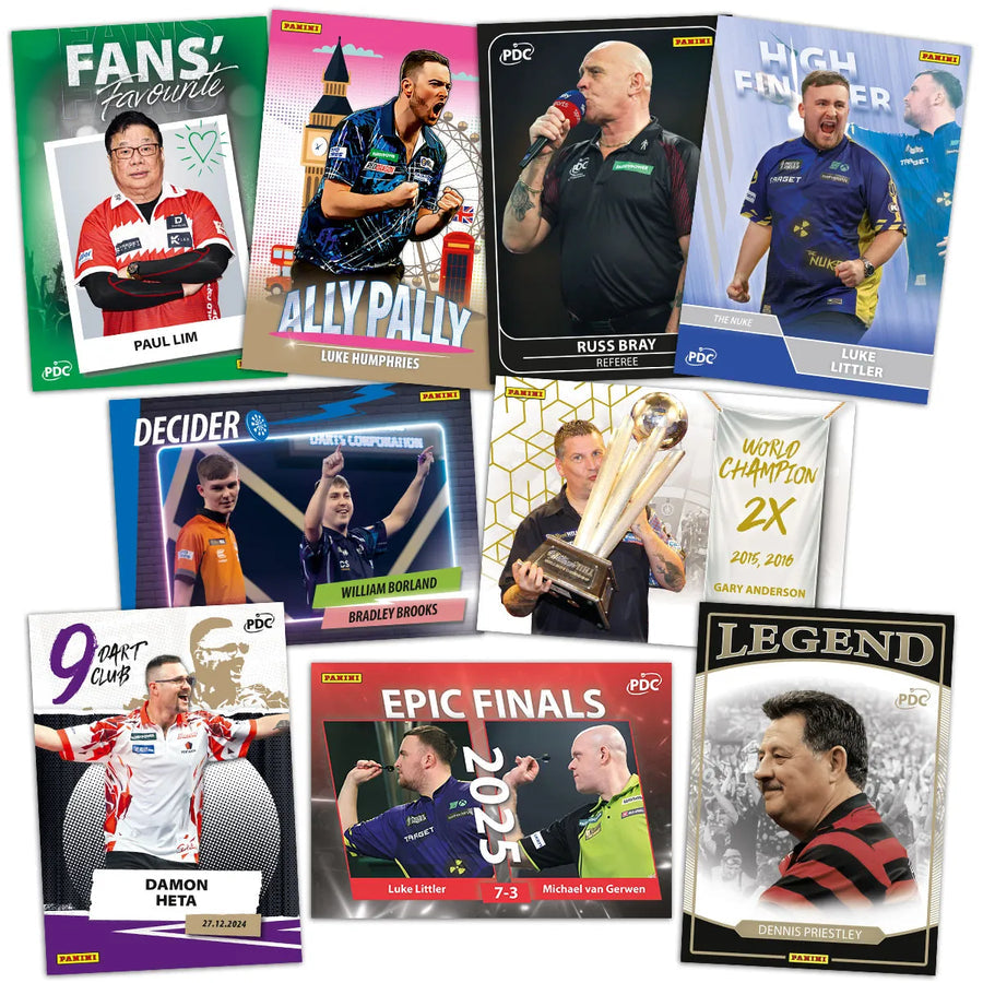 2026 Panini Darts PDC World Championship Trading Cards Premium Box