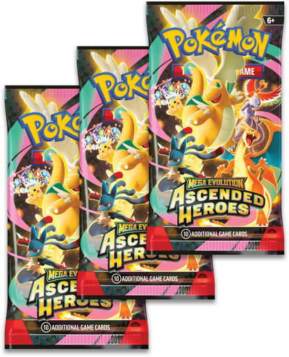 Pokémon TCG: Mega Evolution - Ascended Heroes - Tech Sticker Collection - Charmander/Mega Charizard Y