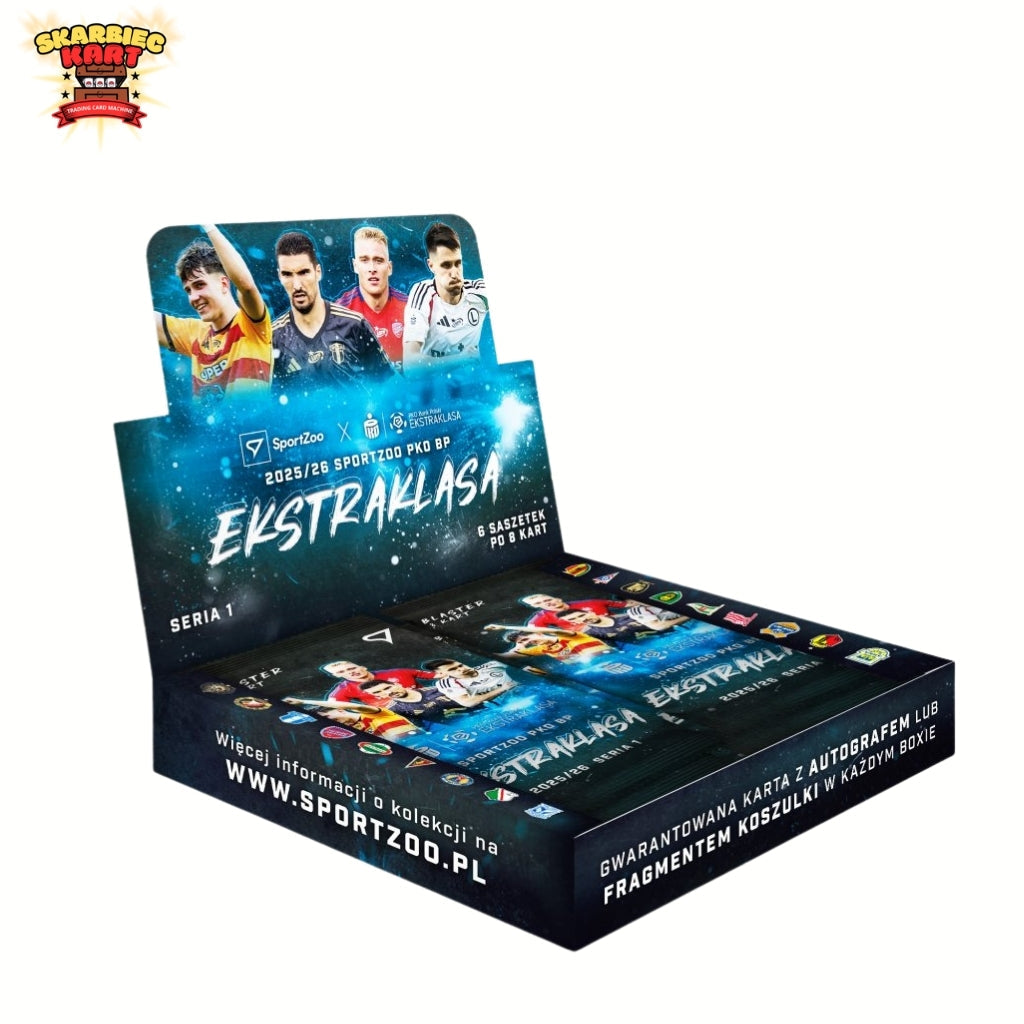 Blaster box - karty piłkarskie SportZoo PKO BP Ekstraklasa 2025/26 - Seria 1