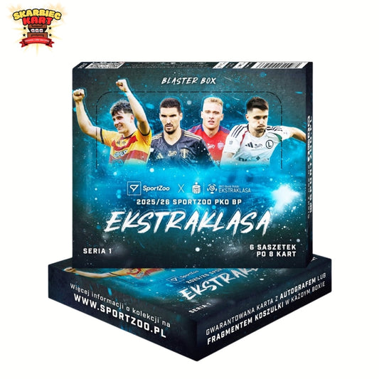 Blaster box - karty piłkarskie SportZoo PKO BP Ekstraklasa 2025/26 - Seria 1