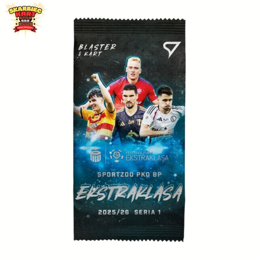 Blaster saszetka - karty piłkarskie SportZoo PKO BP Ekstraklasa 2025/26 - Seria 1
