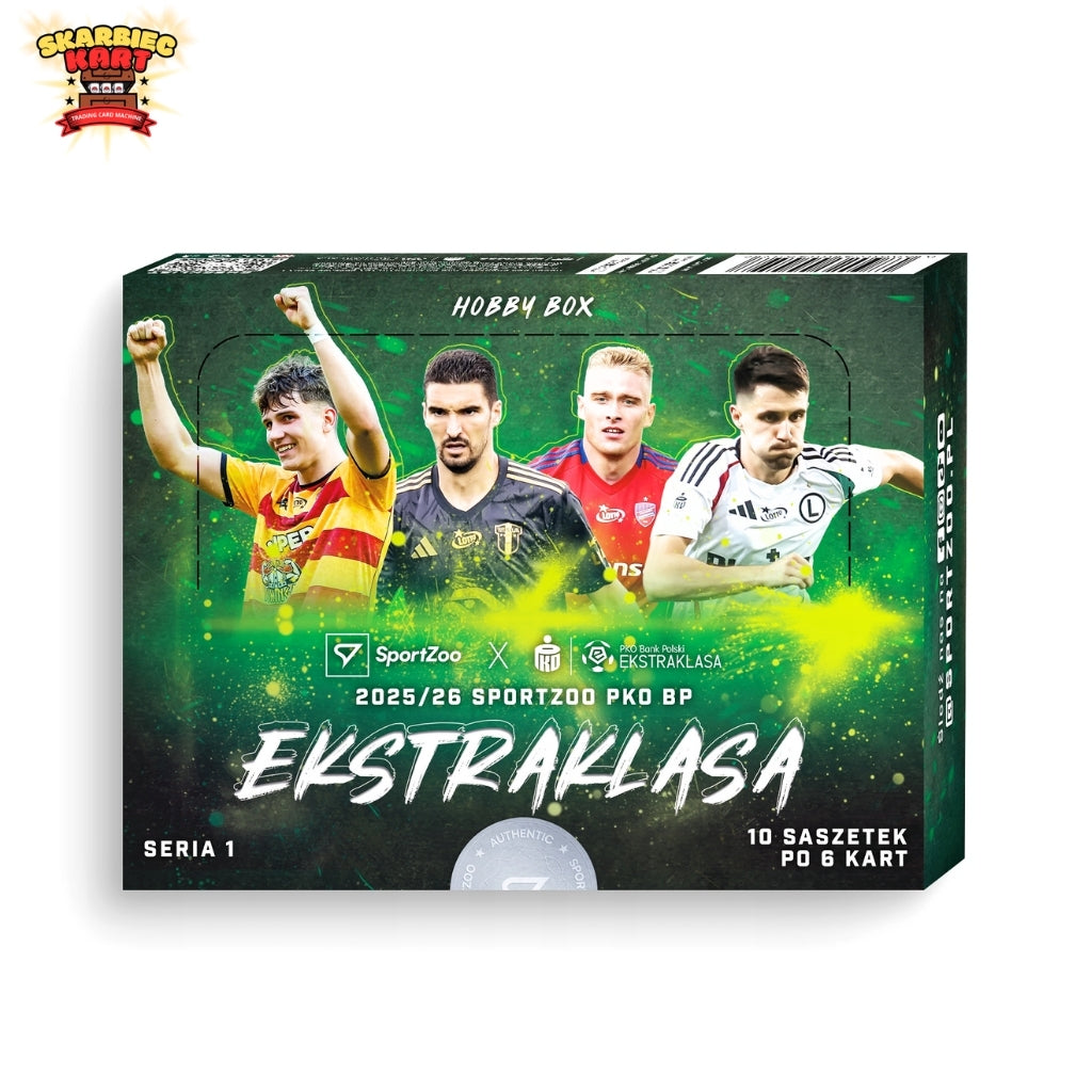 Hobby box - karty piłkarskie SportZoo PKO BP Ekstraklasa 2025/26 - Seria 1
