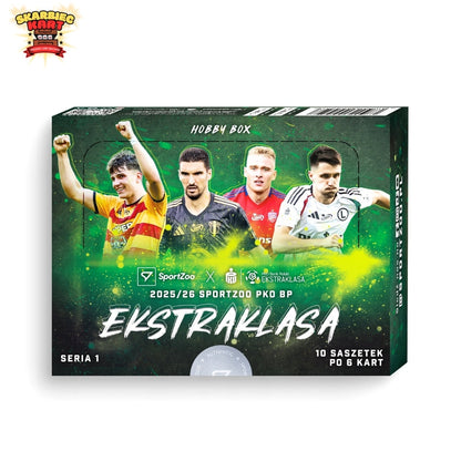 Hobby box - karty piłkarskie SportZoo PKO BP Ekstraklasa 2025/26 - Seria 1