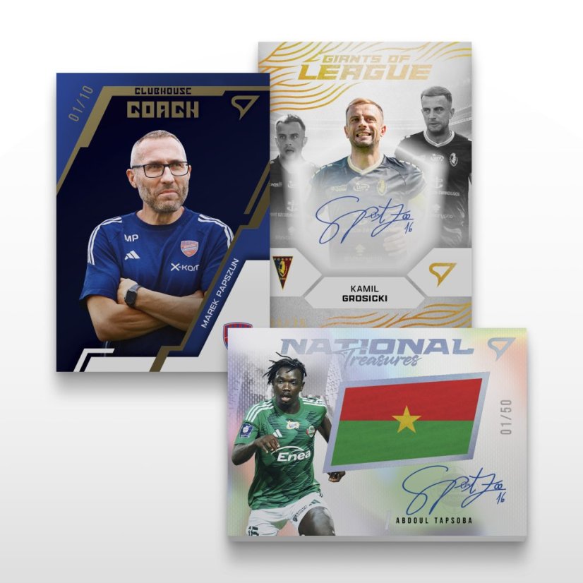 Hobby box - karty piłkarskie SportZoo PKO BP Ekstraklasa 2025/26 - Seria 1