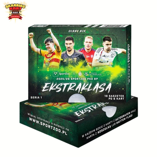 Hobby box - karty piłkarskie SportZoo PKO BP Ekstraklasa 2025/26 - Seria 1
