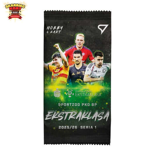 Hobby saszetka - karty piłkarskie SportZoo PKO BP Ekstraklasa 2025/26 - Seria 1