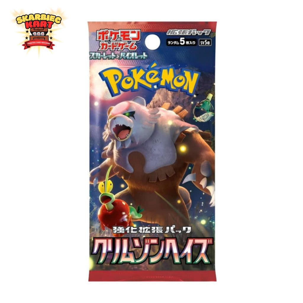 POKÉMON TCG: CRIMSON HAZE- SV5A BOOSTER PACK