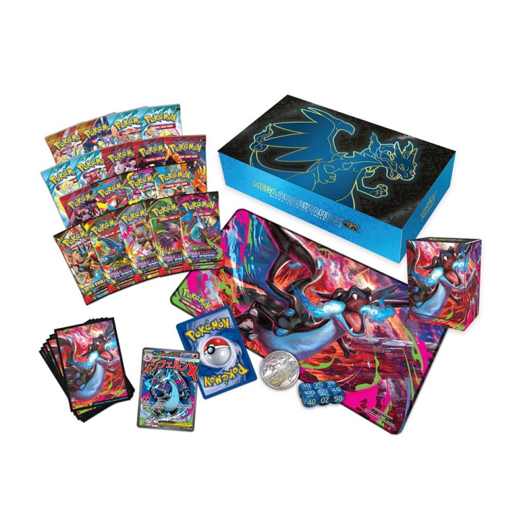 Pokémon TCG: Mega Charizard X ex - Ultra-Premium Collection