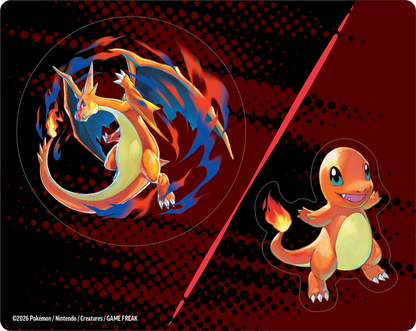 Pokémon TCG: Mega Evolution - Ascended Heroes - Tech Sticker Collection - Charmander/Mega Charizard Y