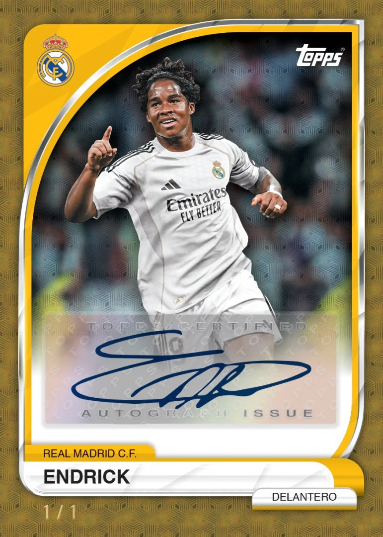 Puszka Real Madryt 2025/26 Topps Karty Piłkarskie
