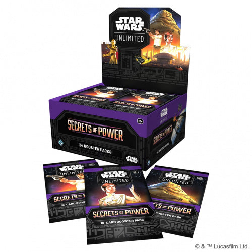 Star Wars: Unlimited Card Game - Secrets of Power - Booster Display (24)
