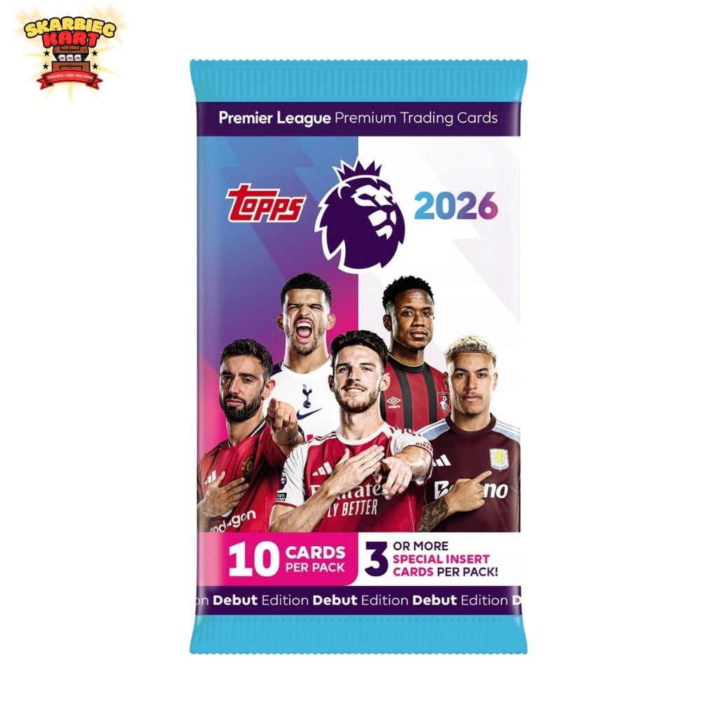Topps Premier League 2026 - Karty piłkarskie - Box 28 saszetek